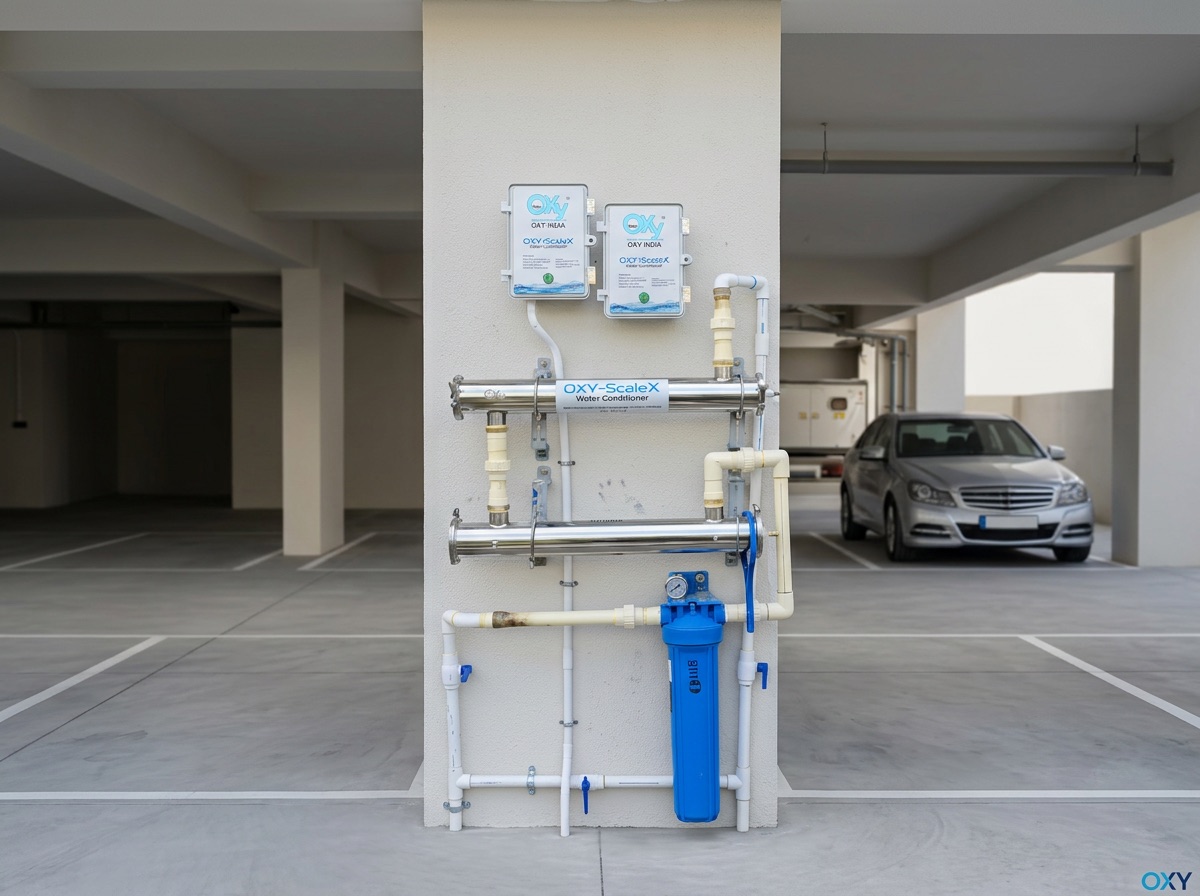 A BIB water softener unit